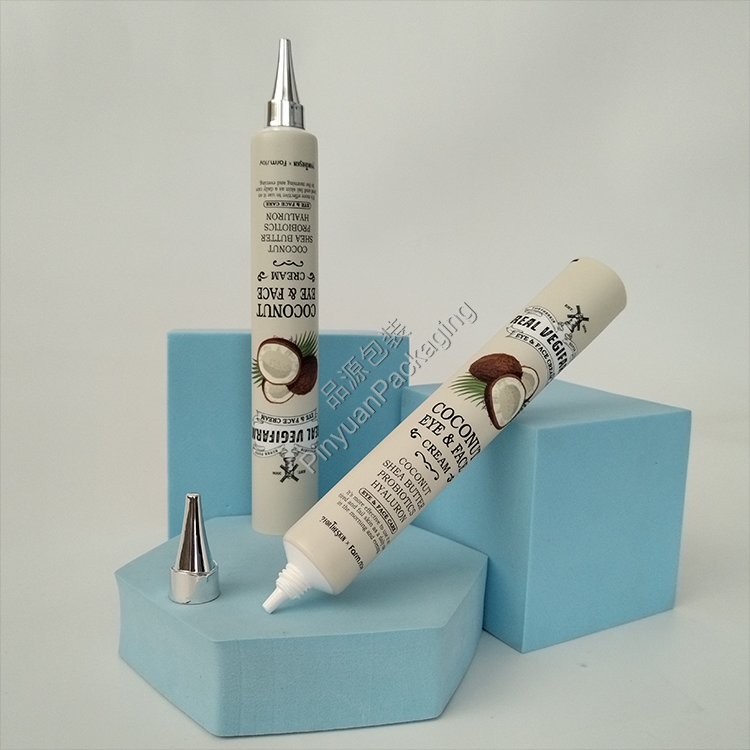 D25 45ml Eye & Face Cream PBL Cosmetic Tube with Silver-plated Conical Screw Cap