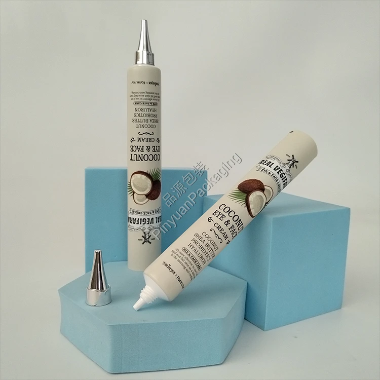 D25 45ml Eye & Face Cream PBL Cosmetic Tube with Silver-plated Conical Screw Cap