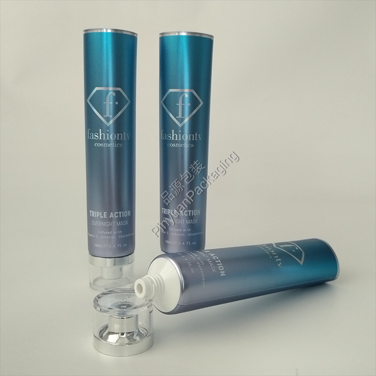 D35 100ml Overnight Mask ABL Cosmetic Tube with Acrylic Screw Cap