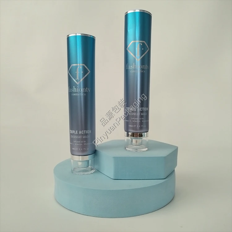 D35 100ml Overnight Mask ABL Cosmetic Tube with Acrylic Screw Cap