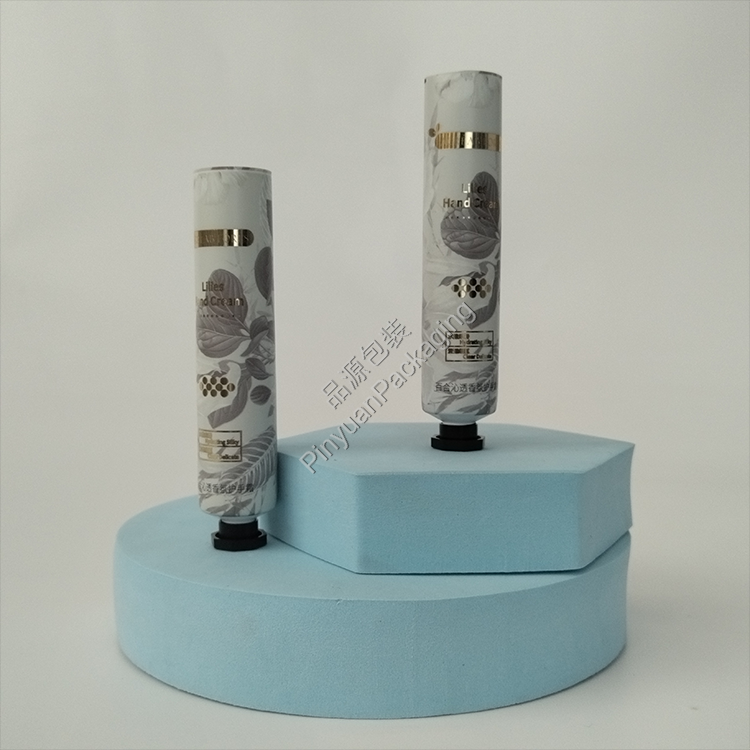 D25 30g Hand Cream ABL Cosmetic Tube with Black Octagonal Screw Cap