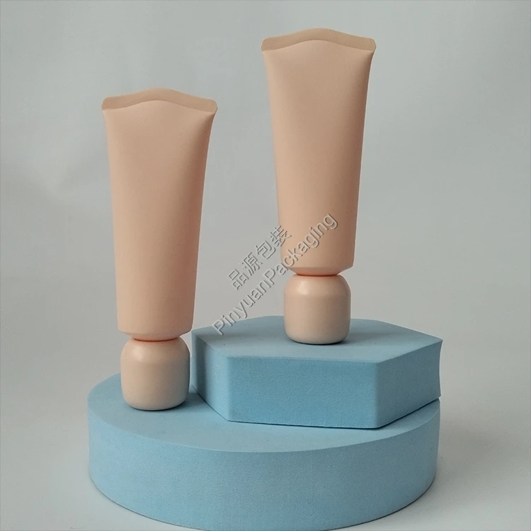 D35 50ml Hand Cream PE Cosmetic Tube with Cute Screw Cap