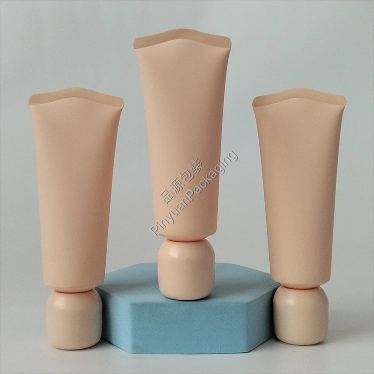 D35 50ml Hand Cream PE Cosmetic Tube with Cute Screw Cap