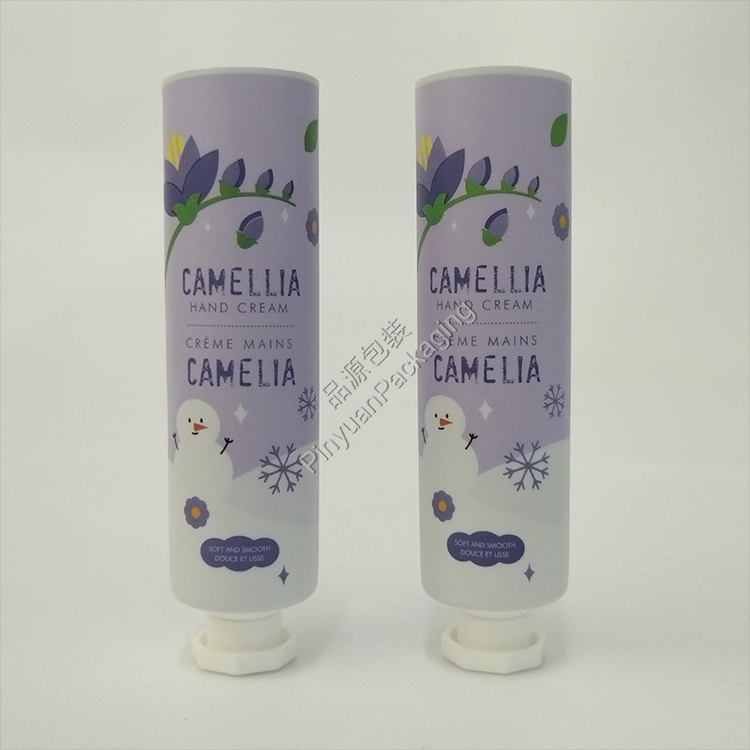 D25 20g Hand Cream ABL Cosmetic Tube with White Octagonal Screw Cap