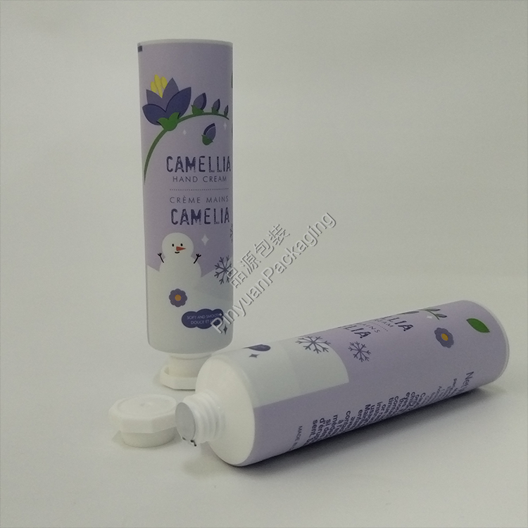 D25 20g Hand Cream ABL Cosmetic Tube with White Octagonal Screw Cap