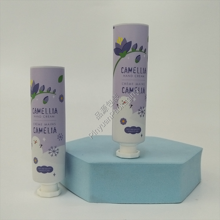 D25 20g Hand Cream ABL Cosmetic Tube with White Octagonal Screw Cap