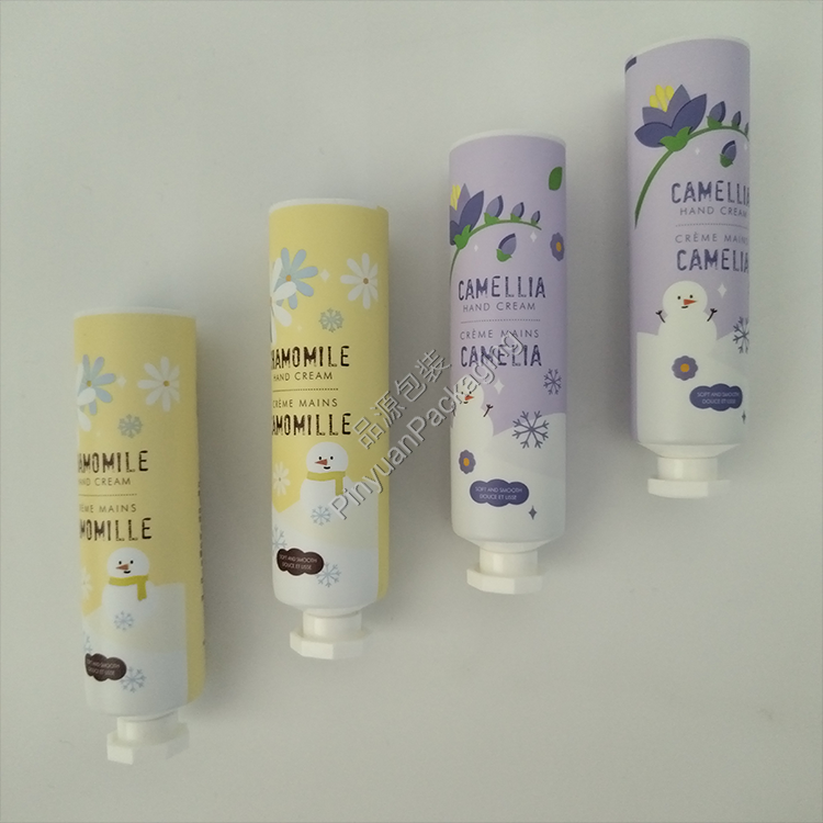 D25 20g Hand Cream ABL Cosmetic Tube with White Octagonal Screw Cap