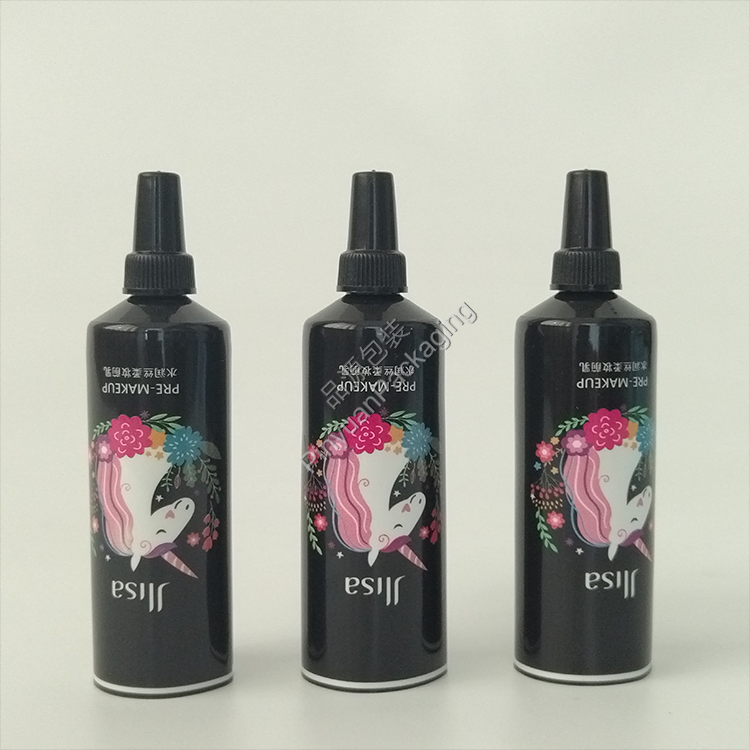 D25 15g Pre-Makeup Cream ABL Cosmetic Tube with Black Nozzle Screw Cap