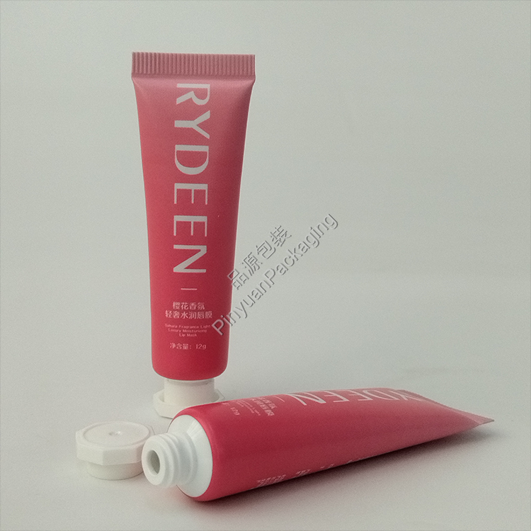 D19 12g Lip Mask ABL Cosmetic Tube with Octagonal Screw Cap