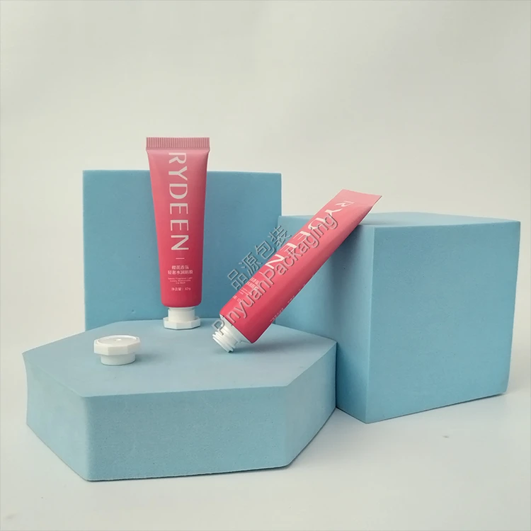 D19 12g Lip Mask ABL Cosmetic Tube with Octagonal Screw Cap