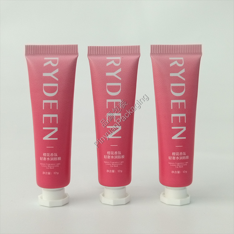 D19 12g Lip Mask ABL Cosmetic Tube with Octagonal Screw Cap