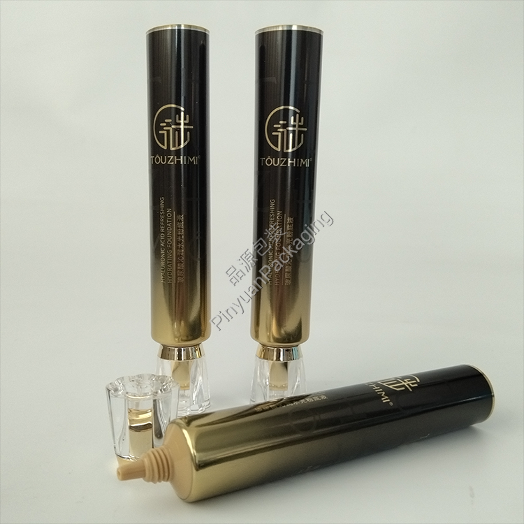D25 30g Makeup Essence Foundation ABL Cosmetic Tube with Acrylic Screw Cap