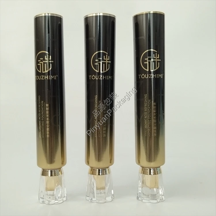 D25 30g Makeup Essence Foundation ABL Cosmetic Tube with Acrylic Screw Cap