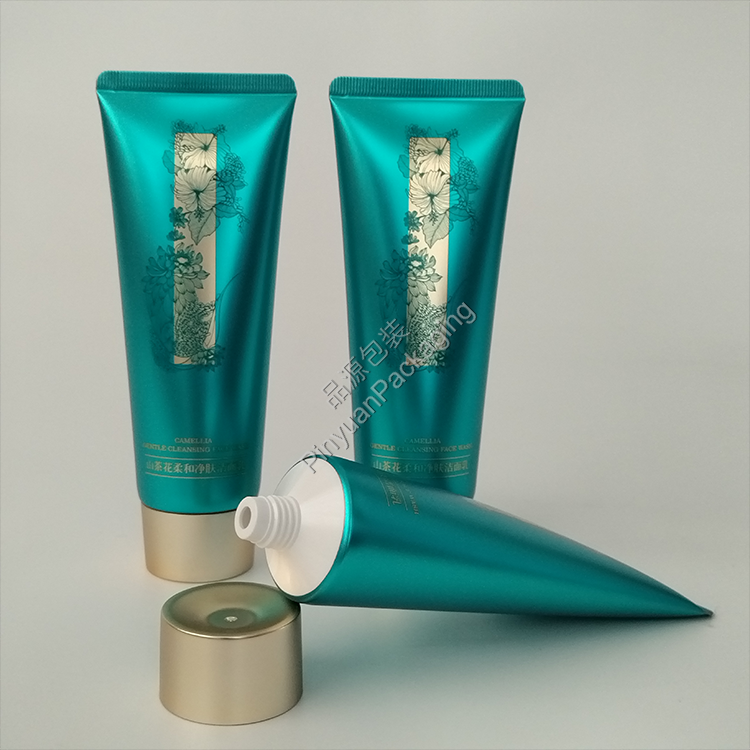 D40 120g Cleansing Face Wash Lotion ABL Cosmetic Tube with Gold-plated Screw Cap