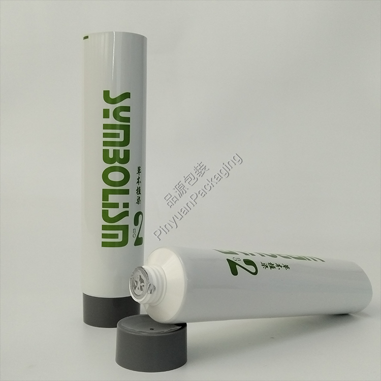 D45 200ml Hair Colors Cream ABL Cosmetic Tube with Grey Screw Cap