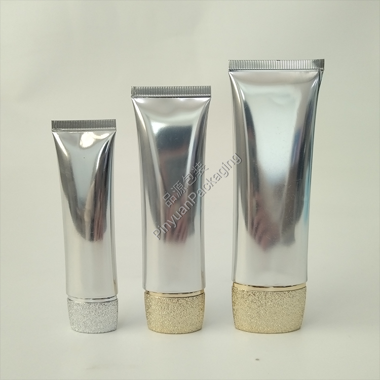 D25/D30/D35 Skincare Lotion High-gloss ABL Cosmetic Tube with Oval Screw Cap