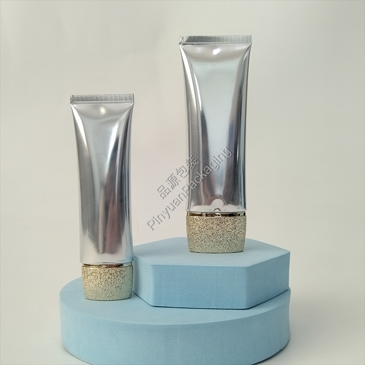D25/D30/D35 Skincare Lotion High-gloss ABL Cosmetic Tube with Oval Screw Cap