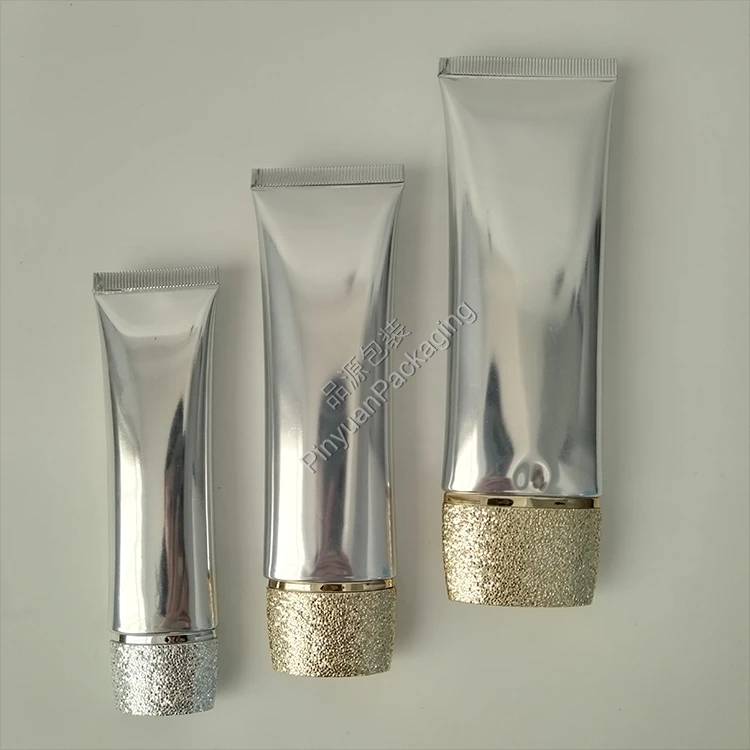 D25/D30/D35 Skincare Lotion High-gloss ABL Cosmetic Tube with Oval Screw Cap