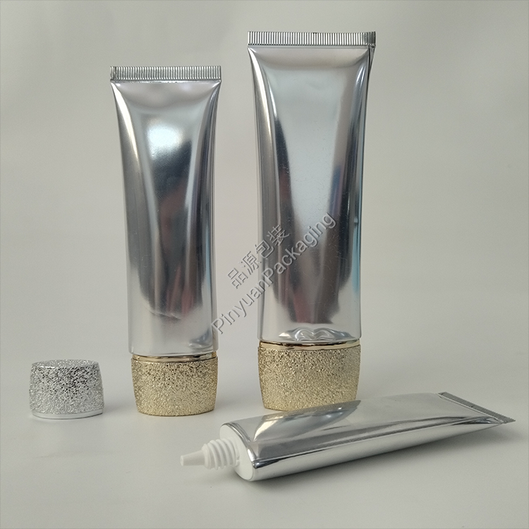 D25/D30/D35 Skincare Lotion High-gloss ABL Cosmetic Tube with Oval Screw Cap