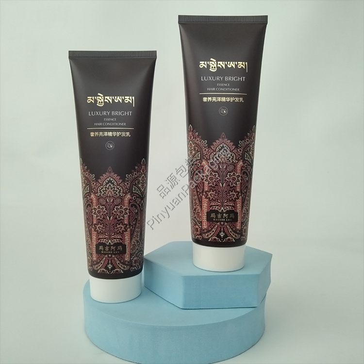 D50 300g Essence Hair Conditioner ABL Cosmetic Tube with White Screw Cap