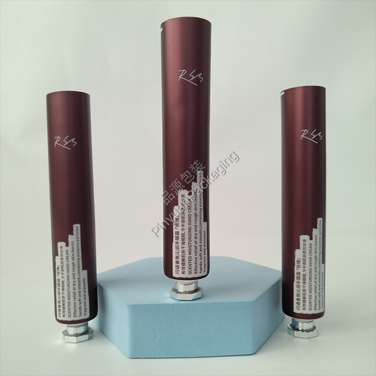 D25 35g Hand Cream ABL Cosmetic Tube with Silver-plated Octagonal Screw Cap