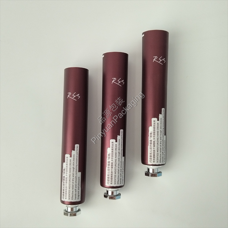 D25 35g Hand Cream ABL Cosmetic Tube with Silver-plated Octagonal Screw Cap