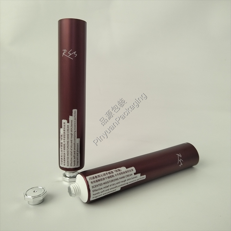 D25 35g Hand Cream ABL Cosmetic Tube with Silver-plated Octagonal Screw Cap