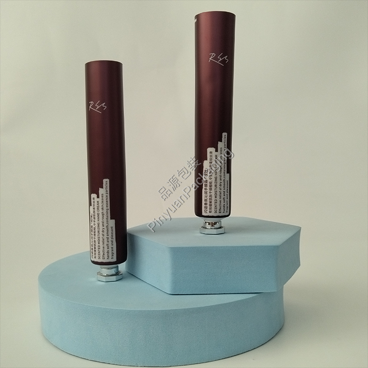 D25 35g Hand Cream ABL Cosmetic Tube with Silver-plated Octagonal Screw Cap