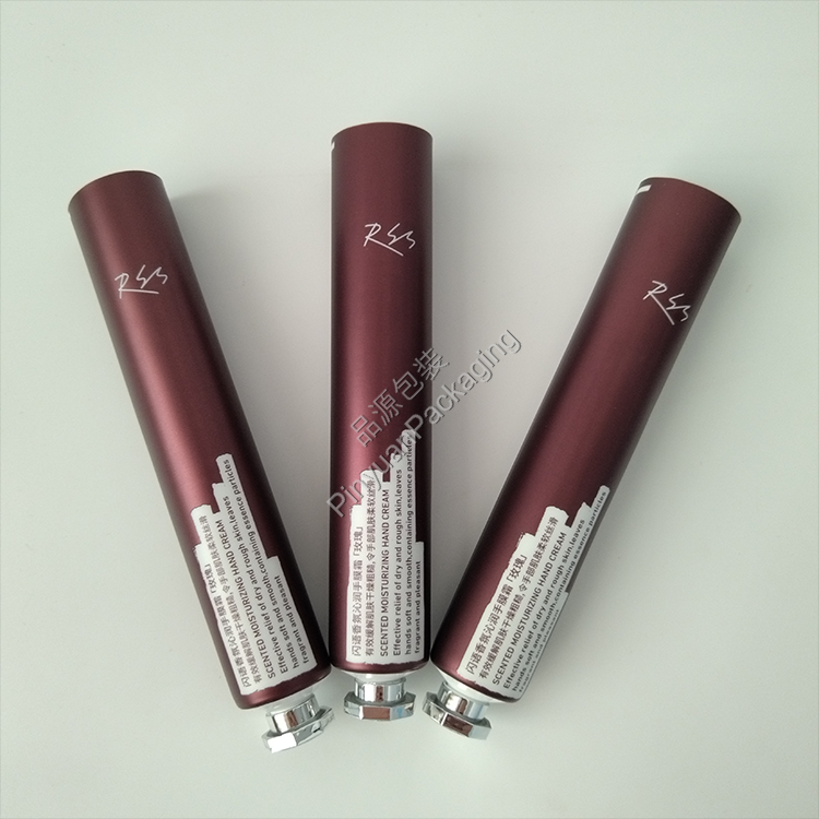 D25 35g Hand Cream ABL Cosmetic Tube with Silver-plated Octagonal Screw Cap
