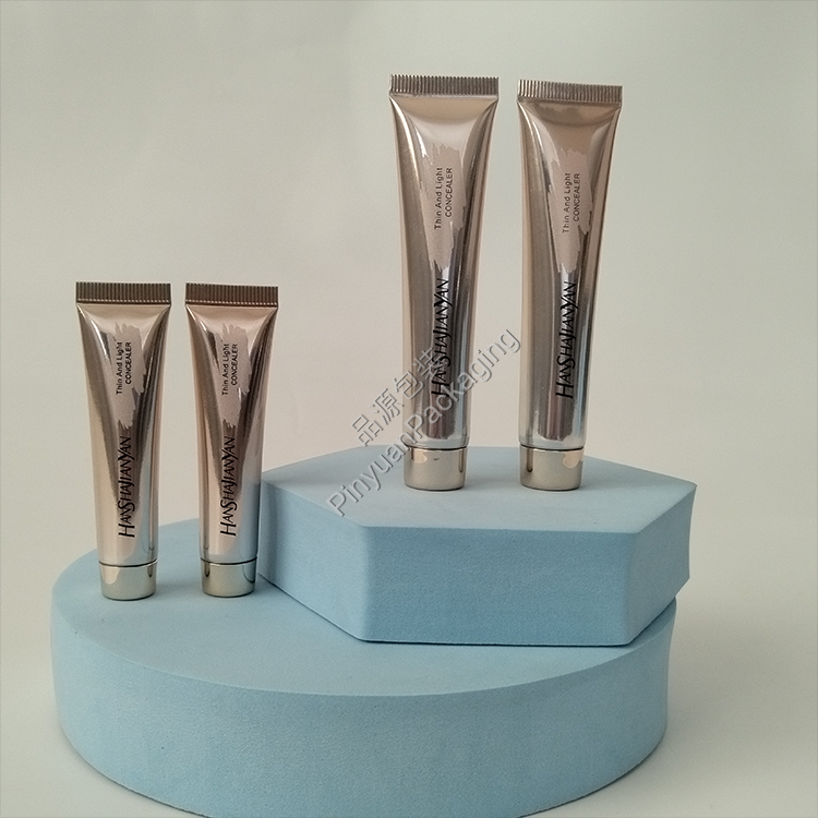 D16/D19 Concealer Cream High-gloss ABL Cosmetic Tube with Rose Gold-plated Screw Cap