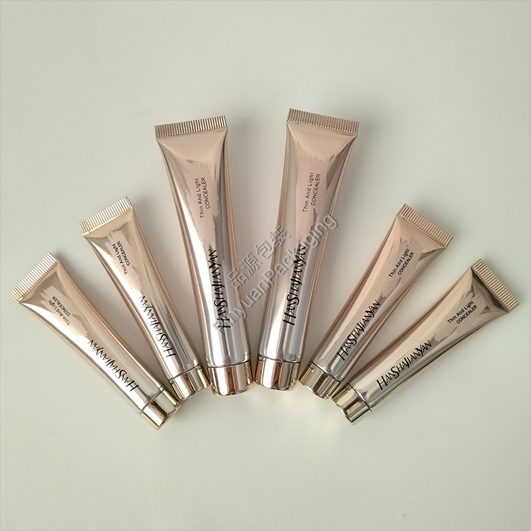 D16/D19 Concealer Cream High-gloss ABL Cosmetic Tube with Rose Gold-plated Screw Cap