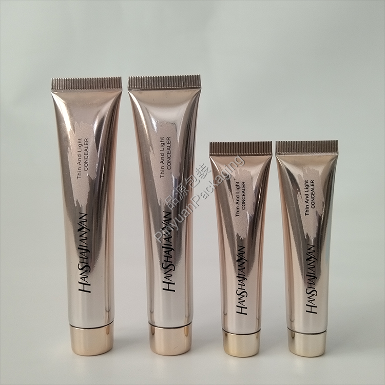 D16/D19 Concealer Cream High-gloss ABL Cosmetic Tube with Rose Gold-plated Screw Cap
