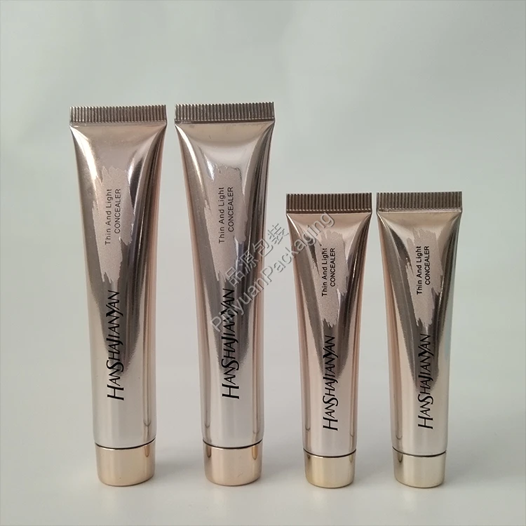 D16/D19 Concealer Cream High-gloss ABL Cosmetic Tube with Rose Gold-plated Screw Cap