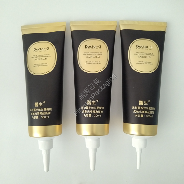 D60 300ml Repairing Hair Balm ABL Cosmetic Tube with Large Nozzle Screw Cap