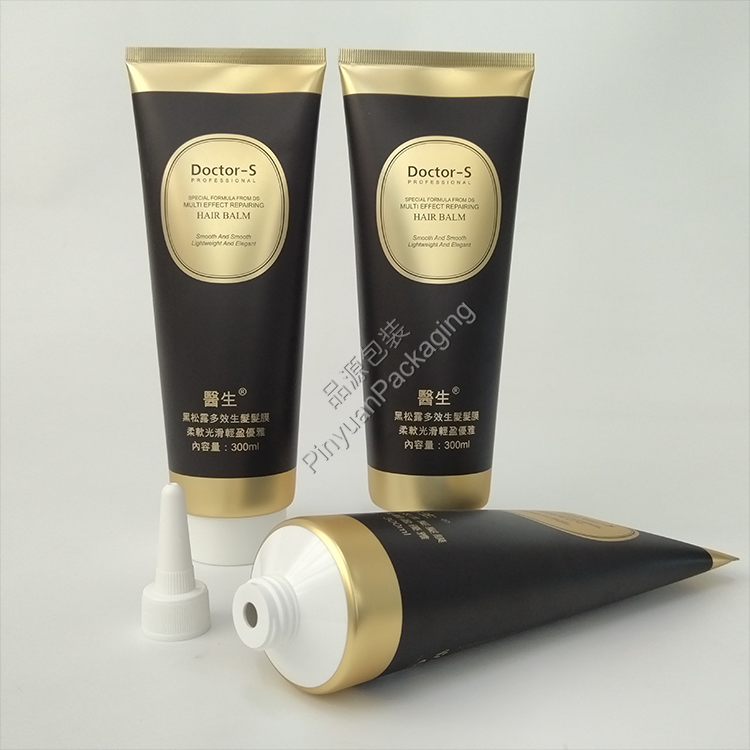D60 300ml Repairing Hair Balm ABL Cosmetic Tube with Large Nozzle Screw Cap