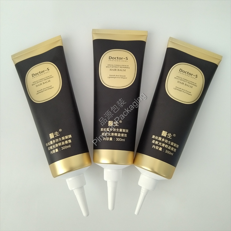 D60 300ml Repairing Hair Balm ABL Cosmetic Tube with Large Nozzle Screw Cap