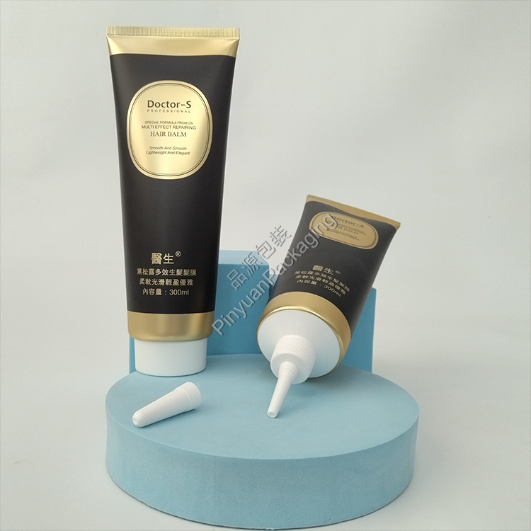 D60 300ml Repairing Hair Balm ABL Cosmetic Tube with Large Nozzle Screw Cap
