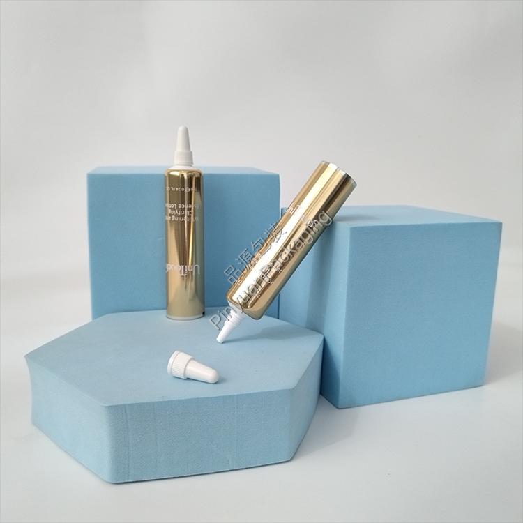 D19 7ml Whitening Essence Lotion High-gloss ABL Cosmetic Tube with White Nozzle Screw Cap