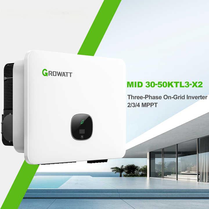 On grid PV inverter-Commercial & Industrial PV Inverter-MID 30-50KTL3-X2