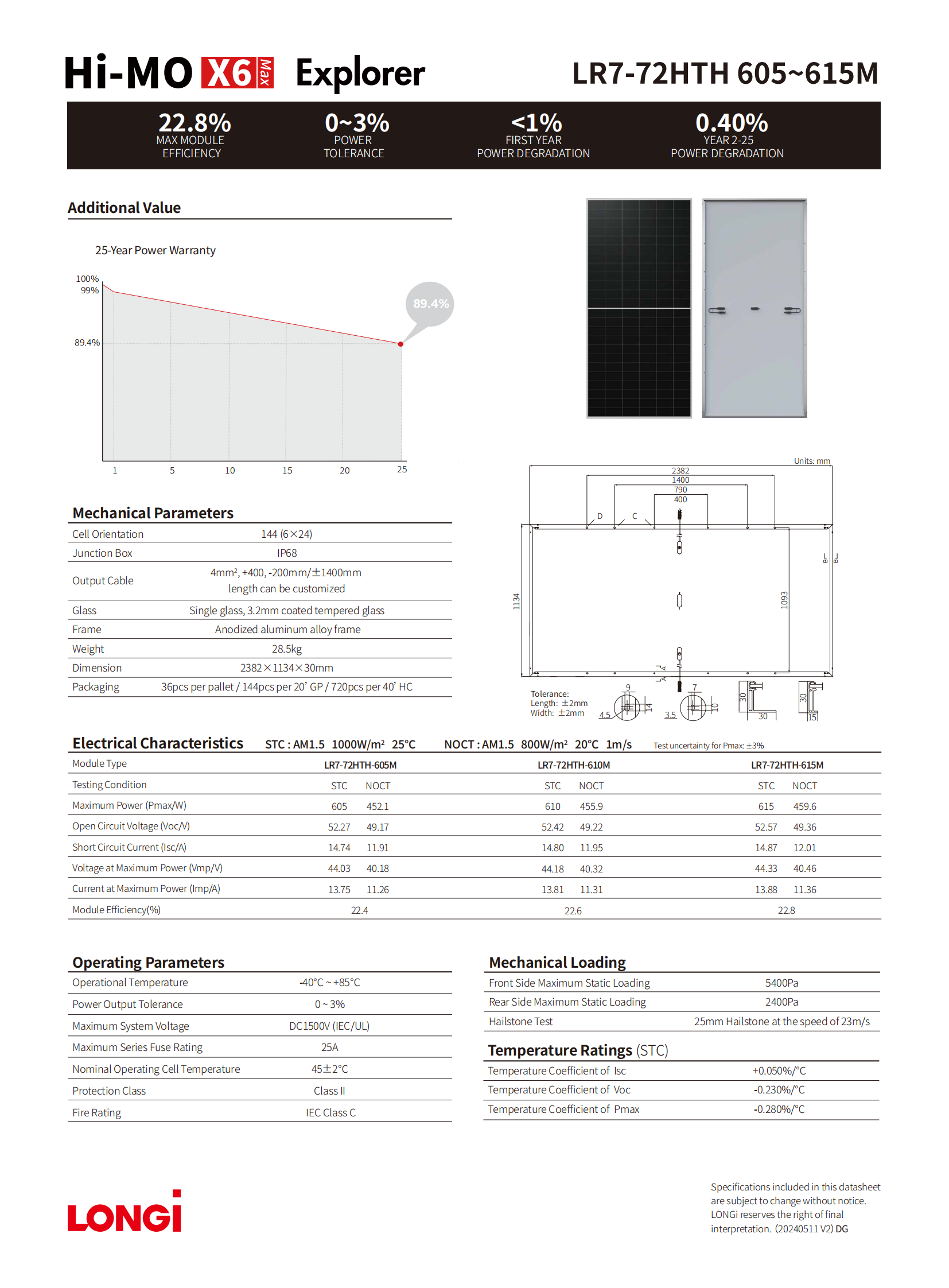 Longi  LR_7_72_HTH_605_615_M