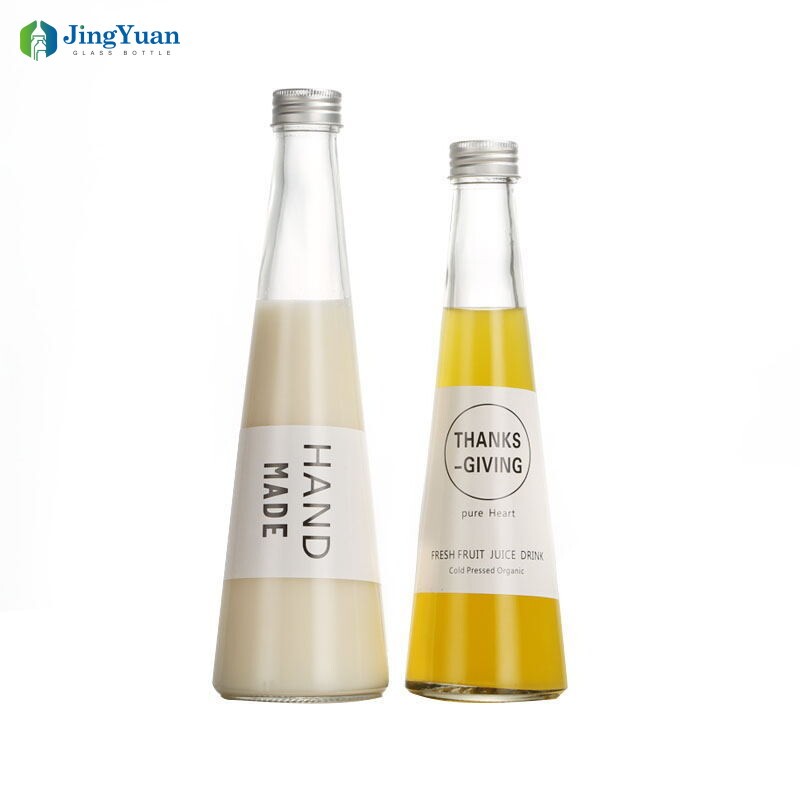 Glass Juice Bottle 