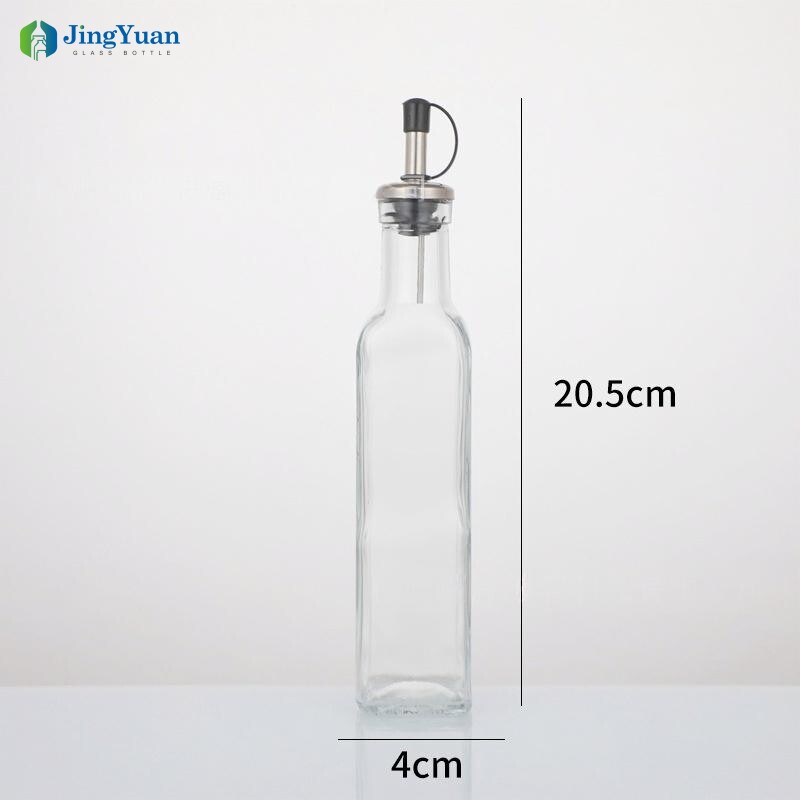Glass Vinegar Bottles 