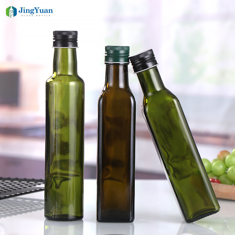 Olive Oil Glass Bottles 