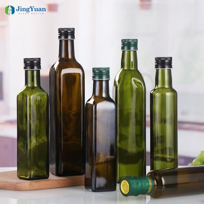 Olive Oil Glass Bottles 
