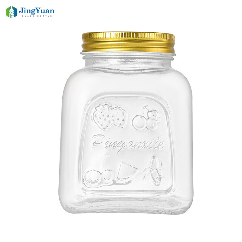 Glass Candy Jar