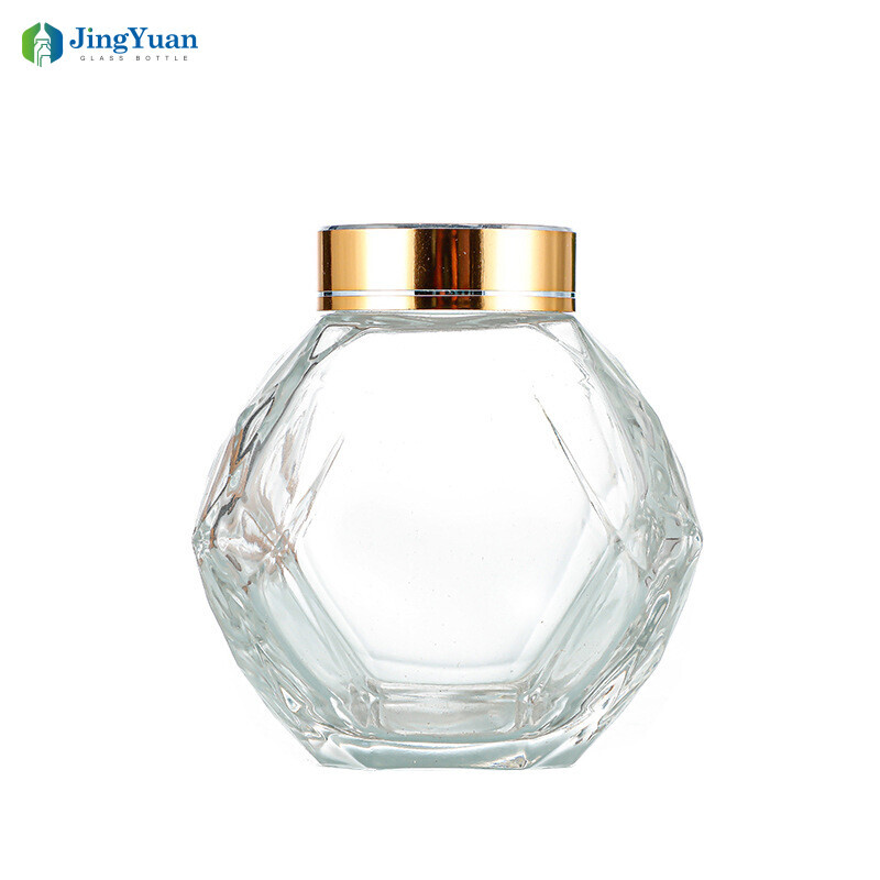 Galss Honey Jar