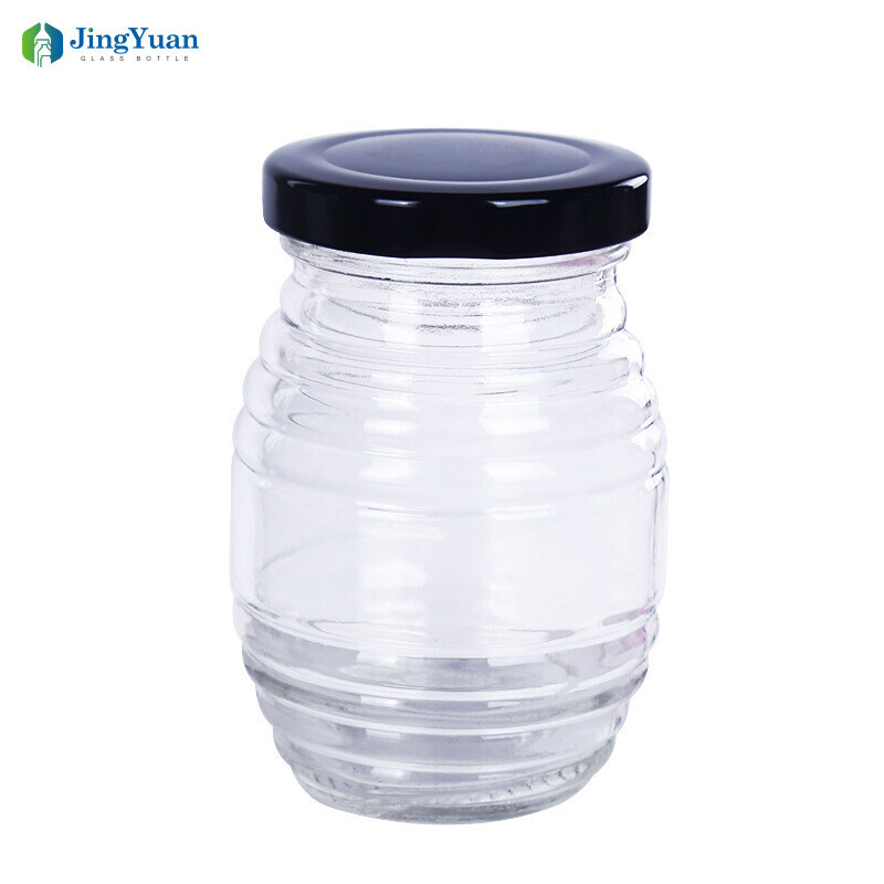 Galss Honey Jar