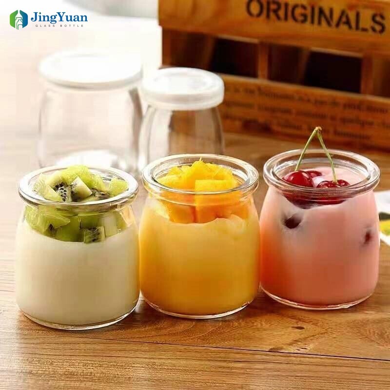 Glass Yogurt Jars