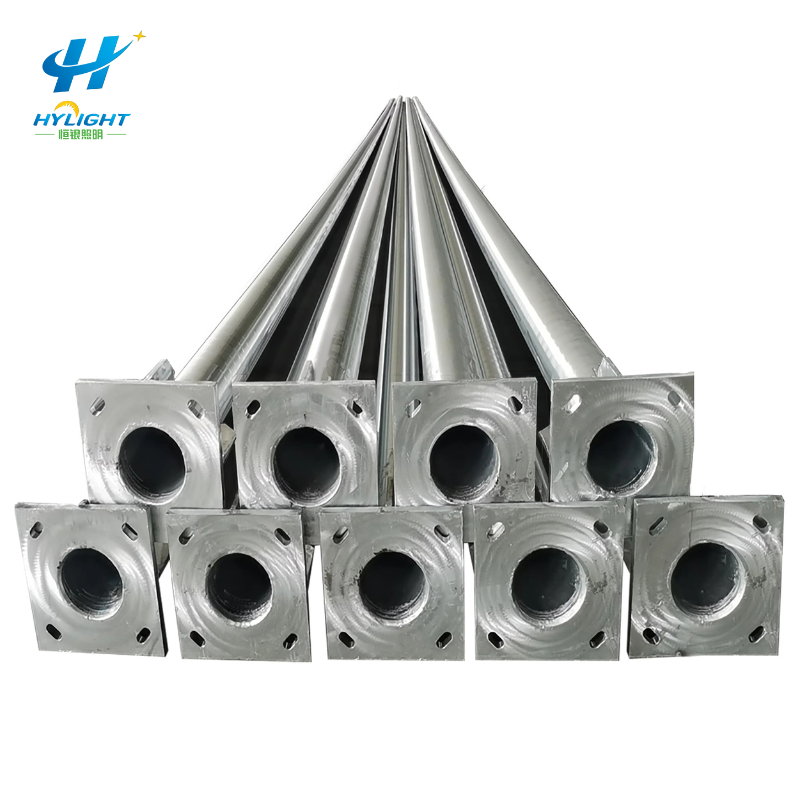 Hot-Dip Galvanized Steel Light Pole