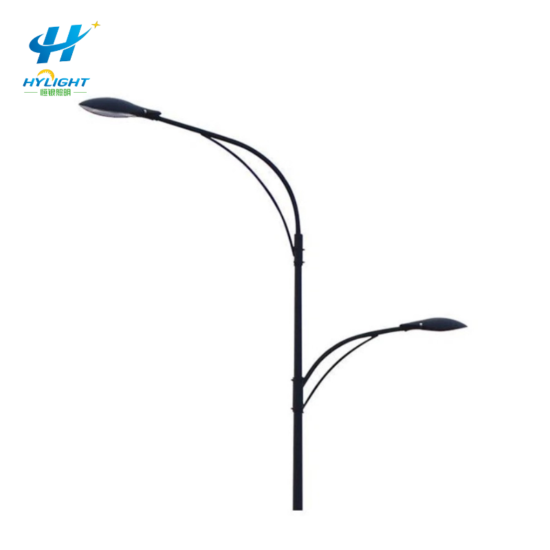 Double Arm Light Pole